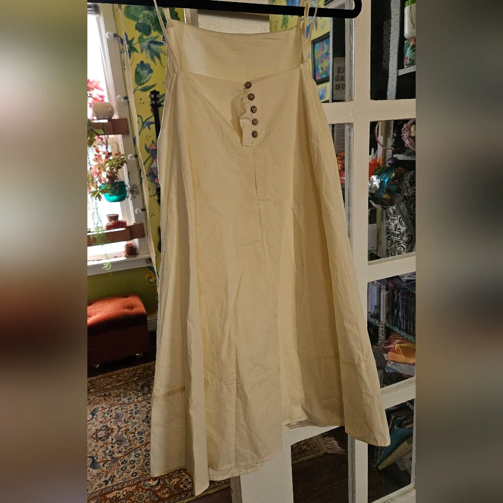 Listicle Cream Women's Swing Dress - Picture 2 of 5